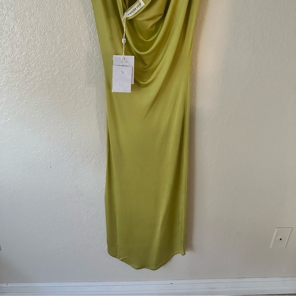New Asta Resort Chloe Dress in Chartreuse size S - Picture 8 of 11